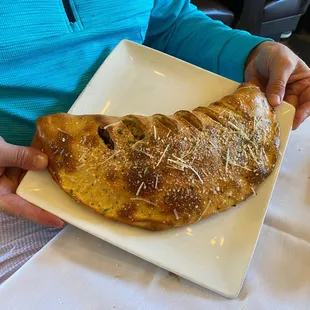 Wild Mushroom Calzone
