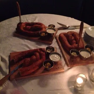 Warm Bavarian Pretzel