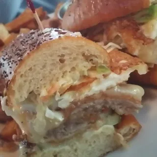 Pork Schnitzel Sandwich