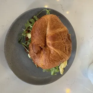 Crescent city sandwich. Would have been better with Brie cheese.