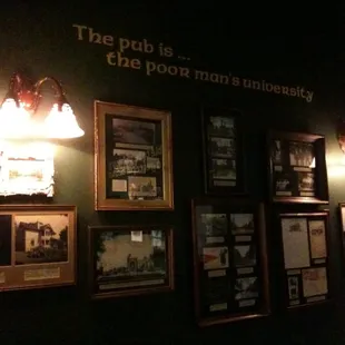the pub's history