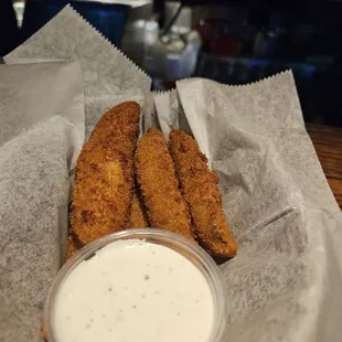 Fried pickles