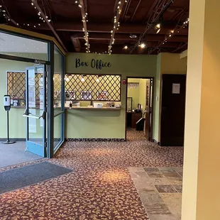 Box Office, seen from across the lobby area