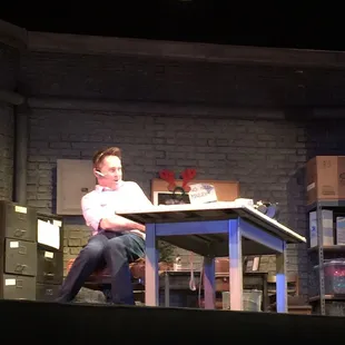 Another shot from Fully Committed (2016).  What an amazing show!