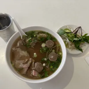 3 item Beef Pho with 3 Items