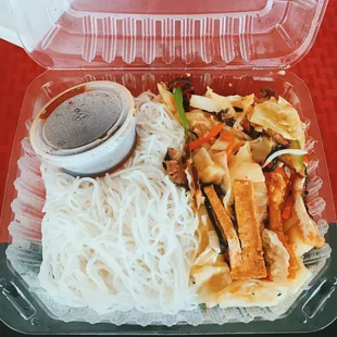 Vegetable Vermicelli Bowl