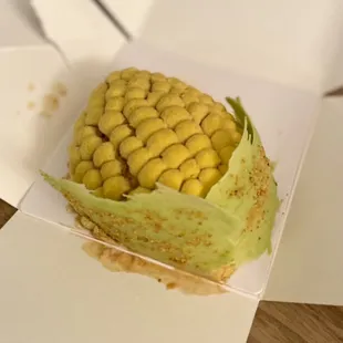 Corn Mousse Cake.
