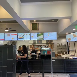Where you place you order.