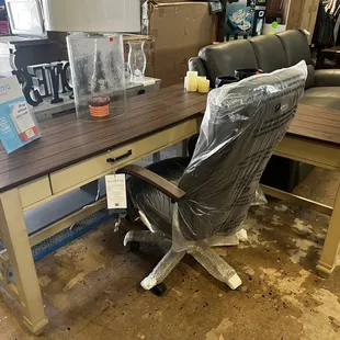 Desk and desk chair sold separately