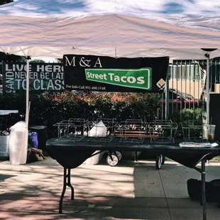 M &amp; A Street Taco gig at Western University. Great turn out!