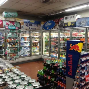 a view of a grocery store