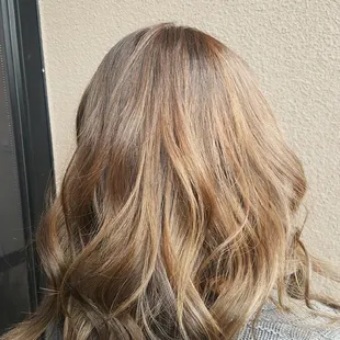 Cool-tone corrective coloring by Jessica. Happy client!