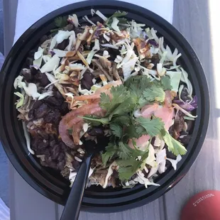 a bowl of salad