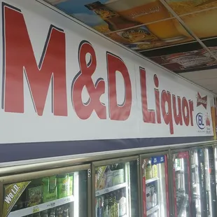 a store with a large sign