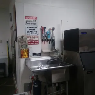 Drinks on tap