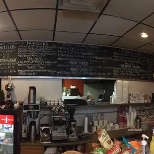 Full view of the menu. BREAKFAST ALL DAY!