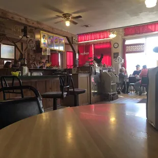 View towards the front door.