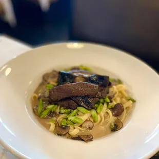Portabella Mushroom Pasta