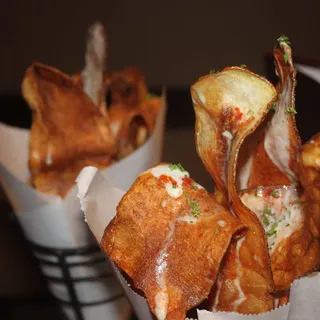 Crisp Shaved Potatoes