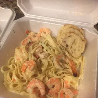 Prawn Fettuccini