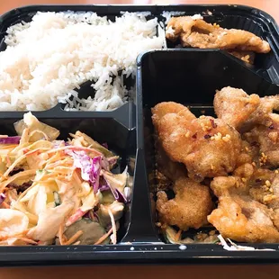 Fried Pork Chops (Spicy Salt &amp; Pepper) Teriyaki
