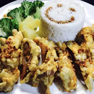 "Fried Chicken" with spicy salt. Love it!