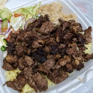 Beef Shawarma plate
