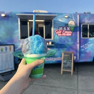 perfect tie-dye to match the new truck!