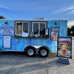 Pucketts Sno Cone trailer