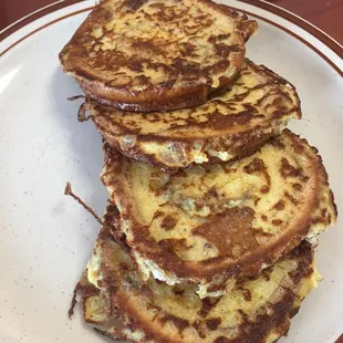 Cinnamon French toast.