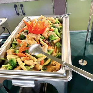 Seafood &amp; vegetables