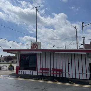 the outside of a restaurant