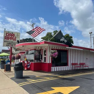 the outside of a restaurant