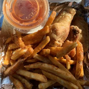 4 Wings Seasoned Fries