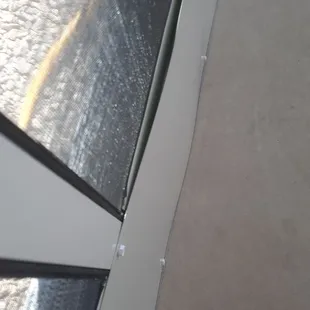 Buckled and wavy kickplates that a lizard could get thru