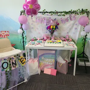 Quick decoration setup