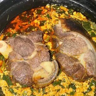 EGUSI with goat meat