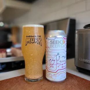 Seek Beer Co- Hazy DIPA w/ Citra and Fruited of Guava and Passion Fruit 8%ABV
