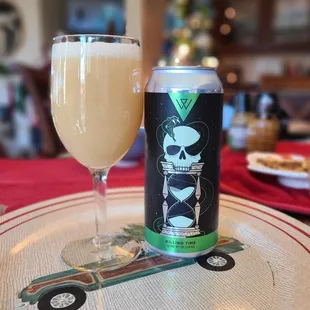Woven Water Brewing ( Killing Time ) Coconut Key Lime Sour Ale 5.5% ABV