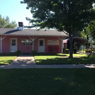 Front of store