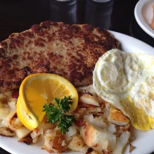 Great chicken fried steak breakfast!