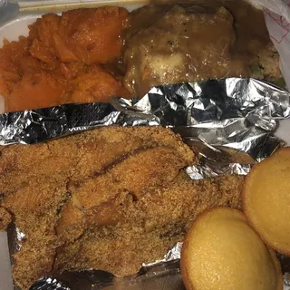Red Snapper Plate Breakfast