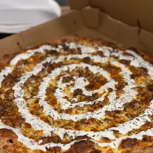 14" Aushak Pizza (Halal)