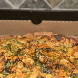Spicy Thai Tofu Pizza (Veg)