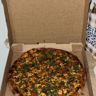 murgh makhani pizza