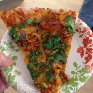 Large 14" Spicy Chicken Curry Pizza (Halal)