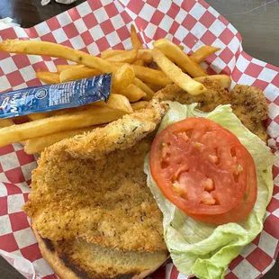 Tenderloin sandwich