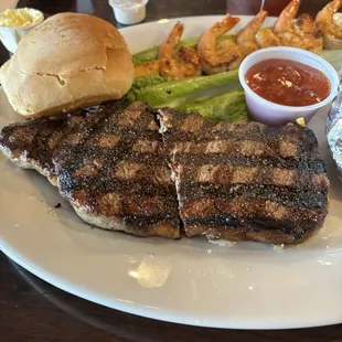 Surf &amp; Turf - 12 oz. Steak