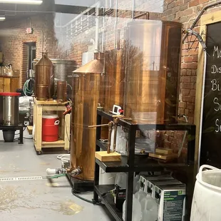 a man working in a brewery