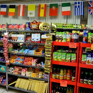 Tons of delicious European treats for you to indulge in.